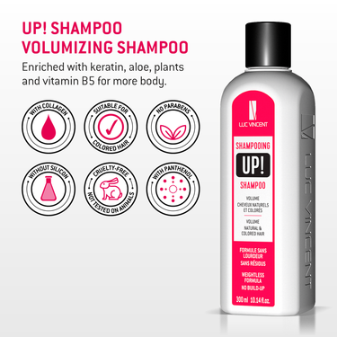 UP! SHAMPOO - Create more long-lasting volume
